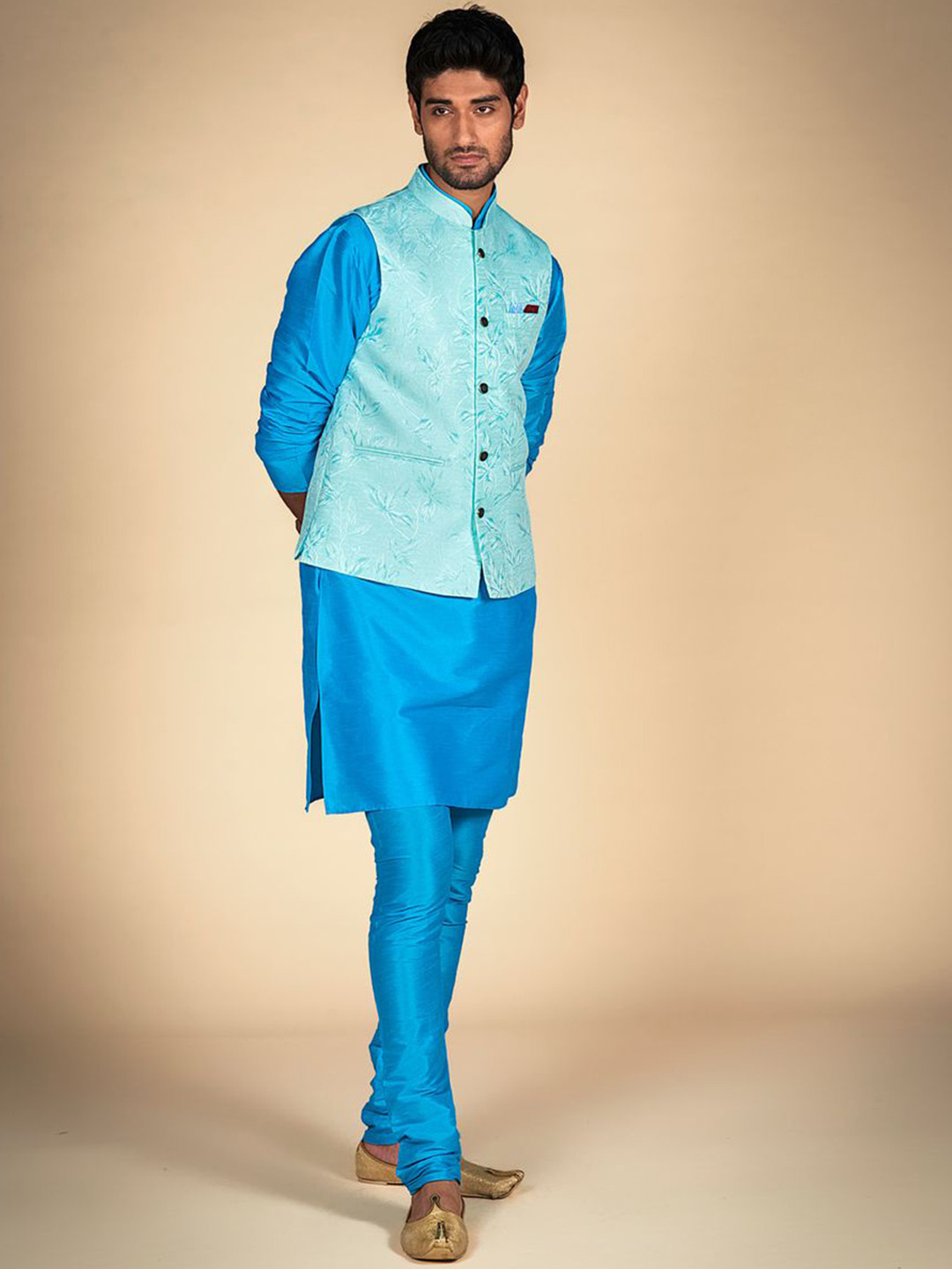 Dulha Ghar Pure Silk Kurta with Pyjamas