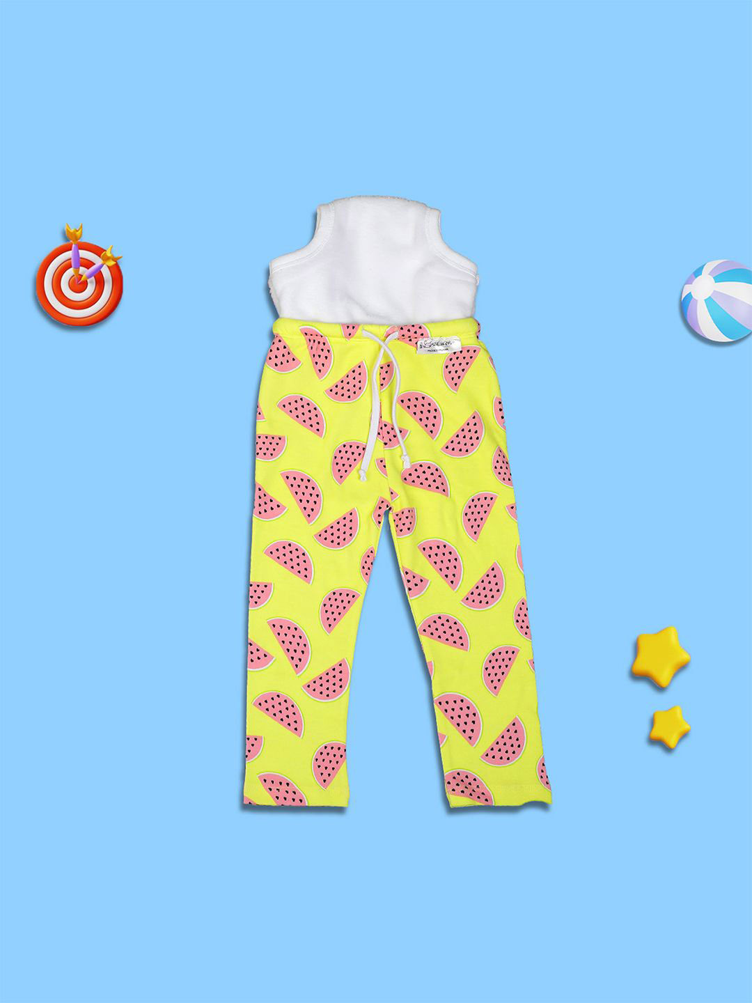 Snugkins Kids Printed Unisex Cotton Padded Potty Training Pyjamas