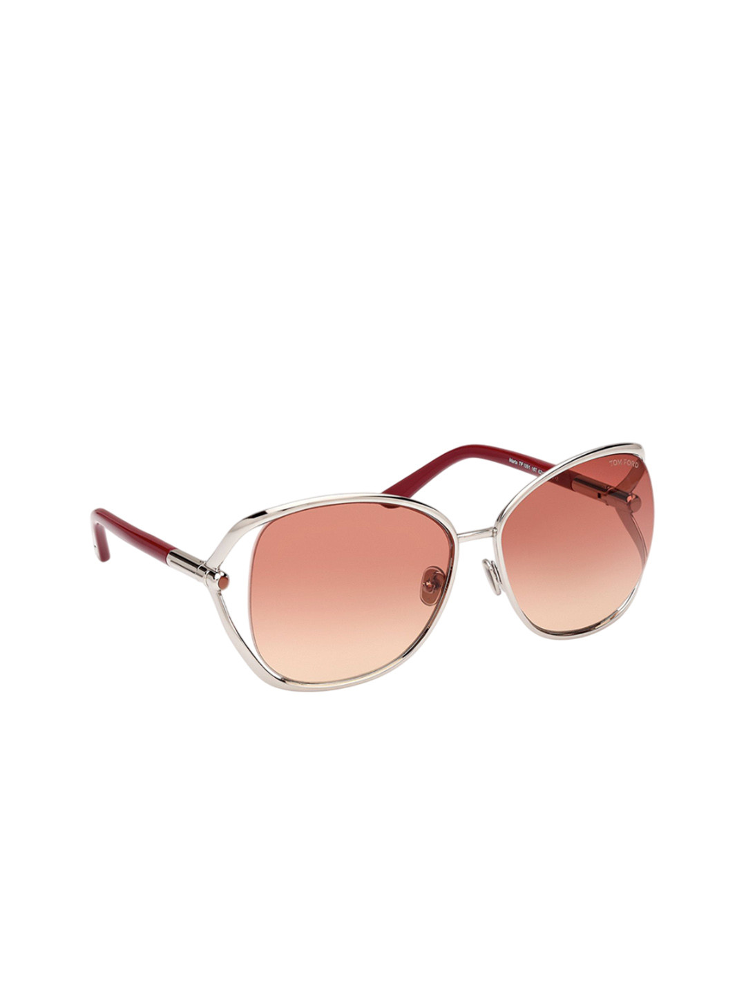 Tom Ford Unisex Square Sunglasses with UV Protected Lens FT1091 62 16T