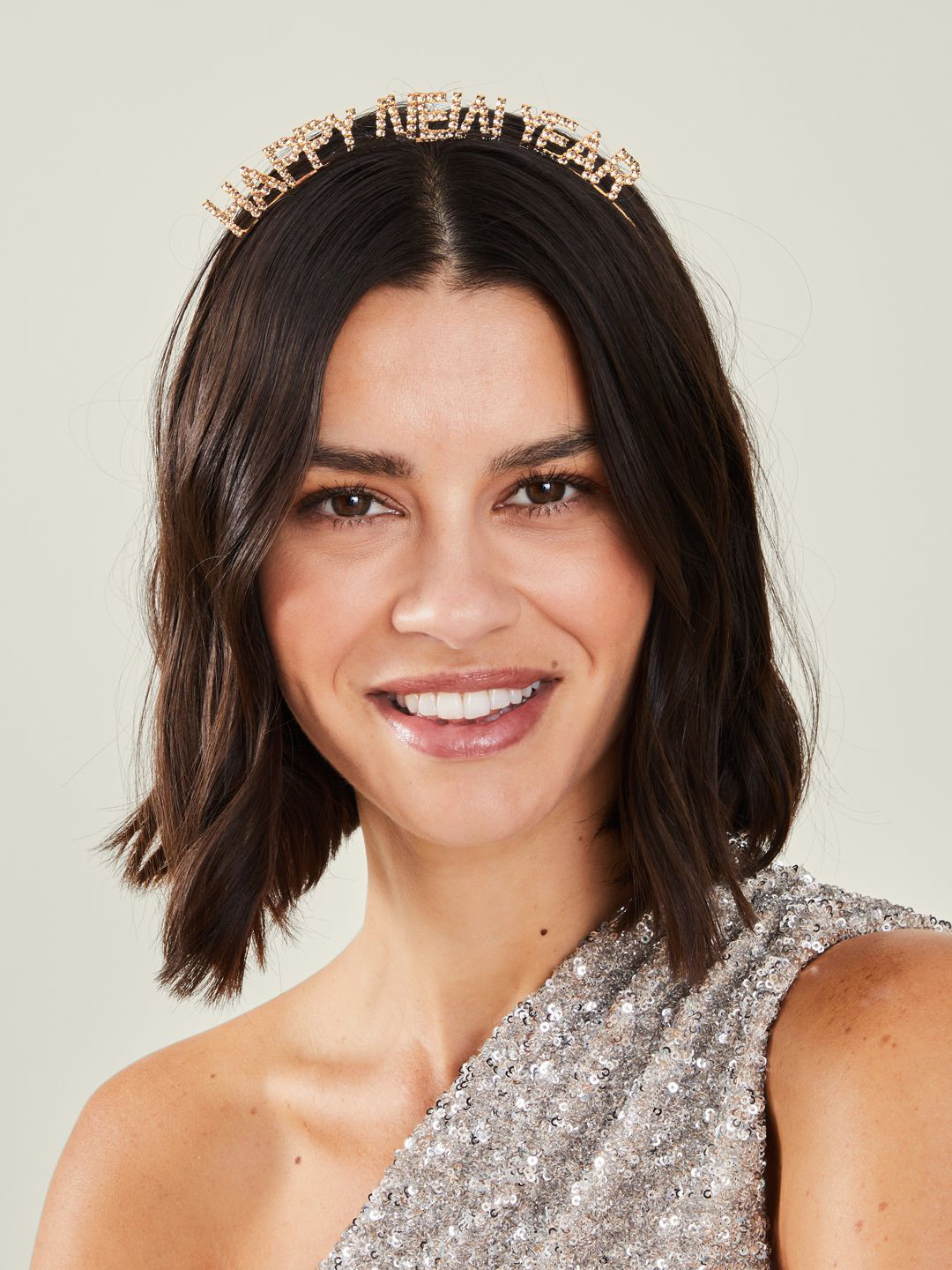 Accessorize Women Embellished Happy New Year Hairband