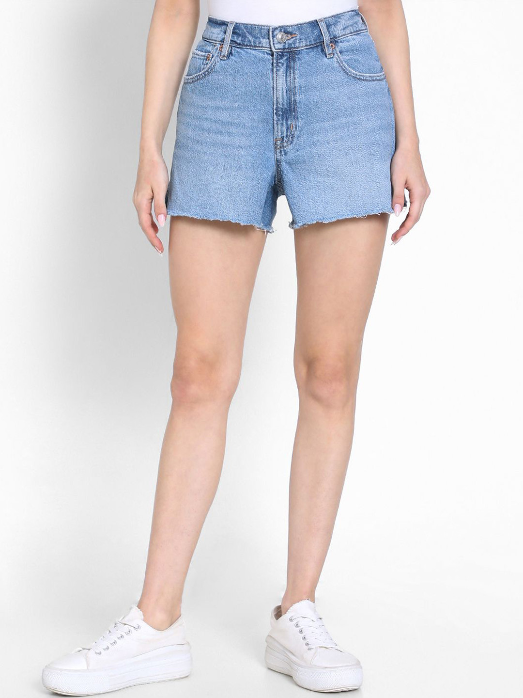 AMERICAN EAGLE OUTFITTERS Women Cotton Washed Printed Shorts