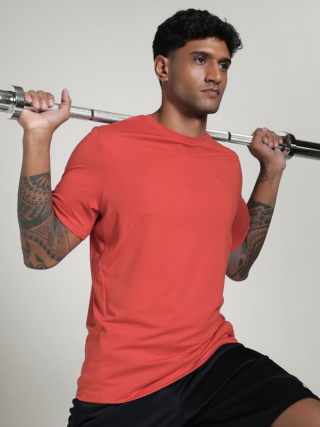 Puma Cloudspun Solid Round Neck Training Tank