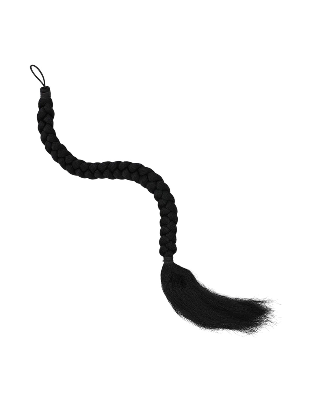 GADINFASHION Halo Straight Twists Parandi Hair Extension - Black