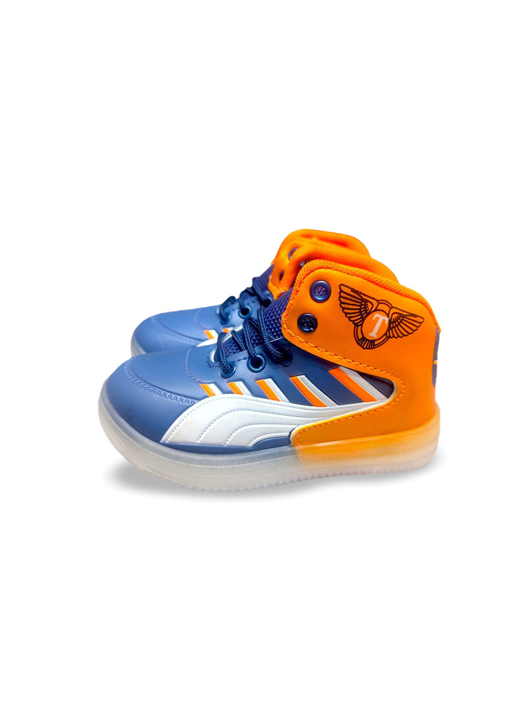 Binos Kids Lace-Ups Mid-Top Sneakers