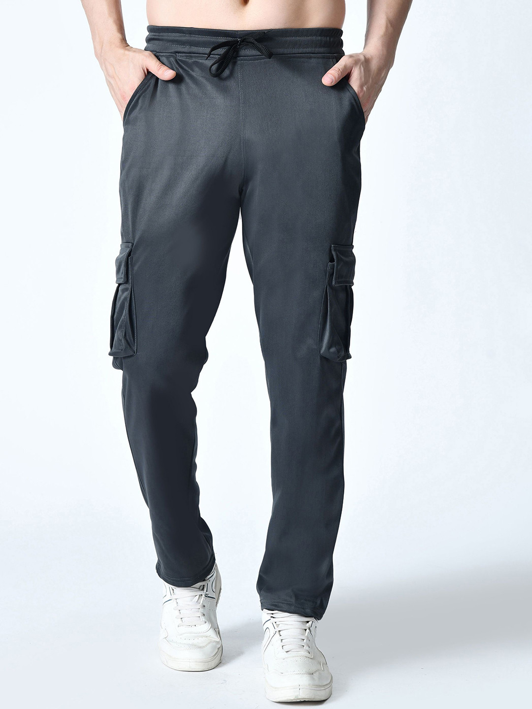 BAESD Men Mid-Rise Cargo Style Lower Pants
