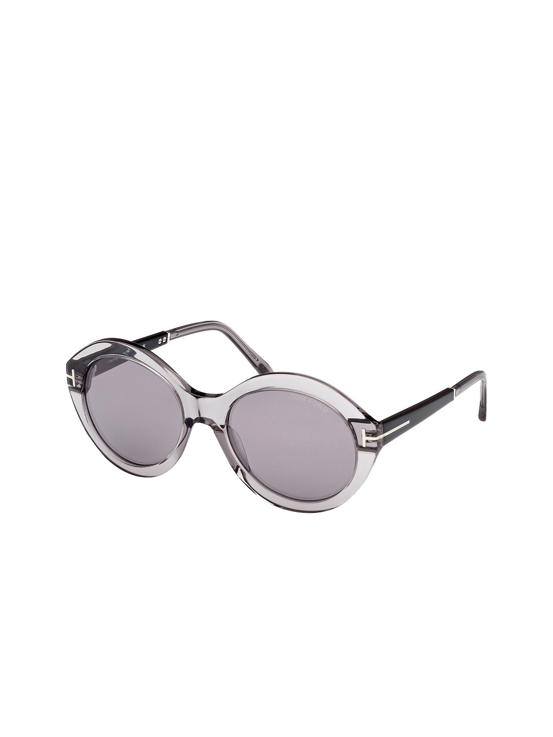 Tom Ford Men Round Sunglasses with UV Protected Lens FT1088 55 20C