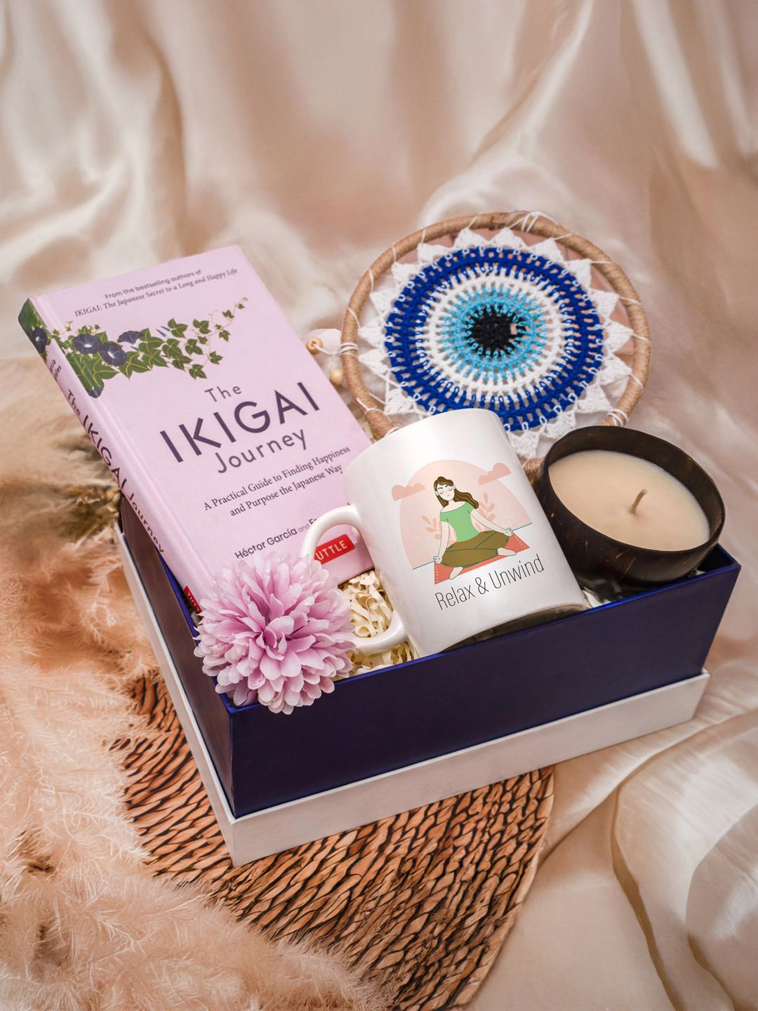 The Zappy Box 4 Pieces Soulful Retreat Assorted Home Gift Set