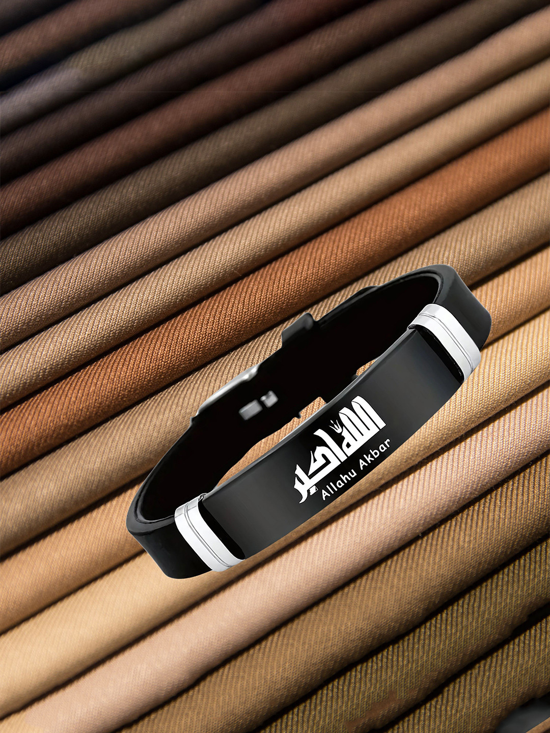 M Men Style Silver-Plated Bracelet