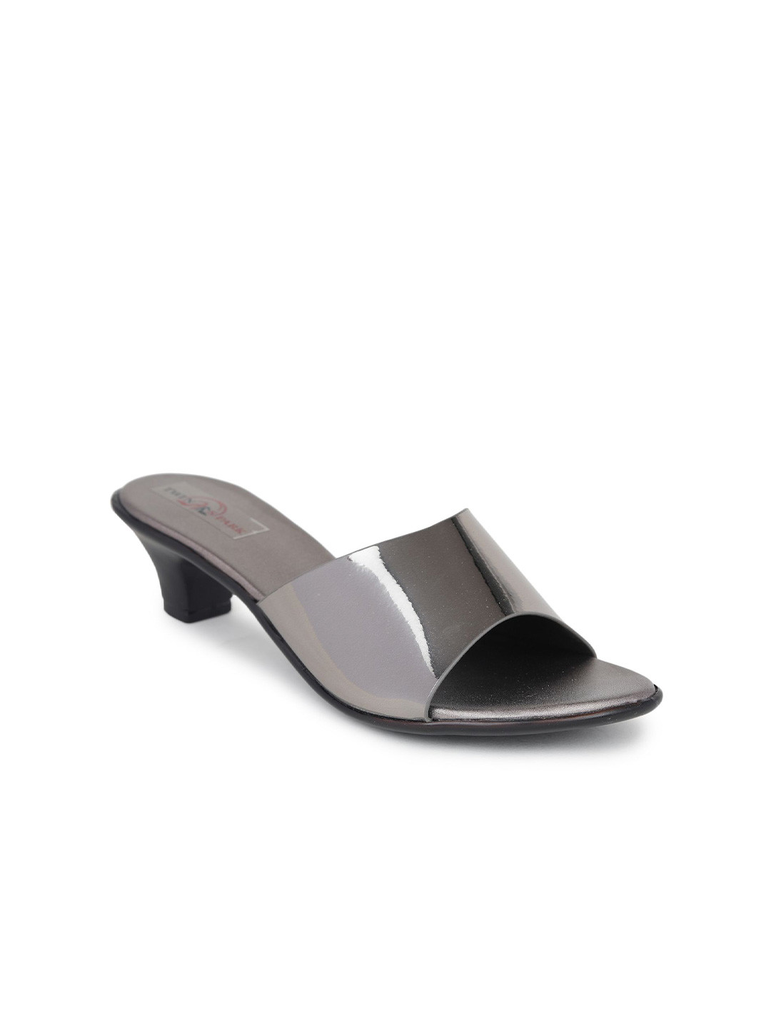 TWINSSHOE Women Open Toe Block Heels