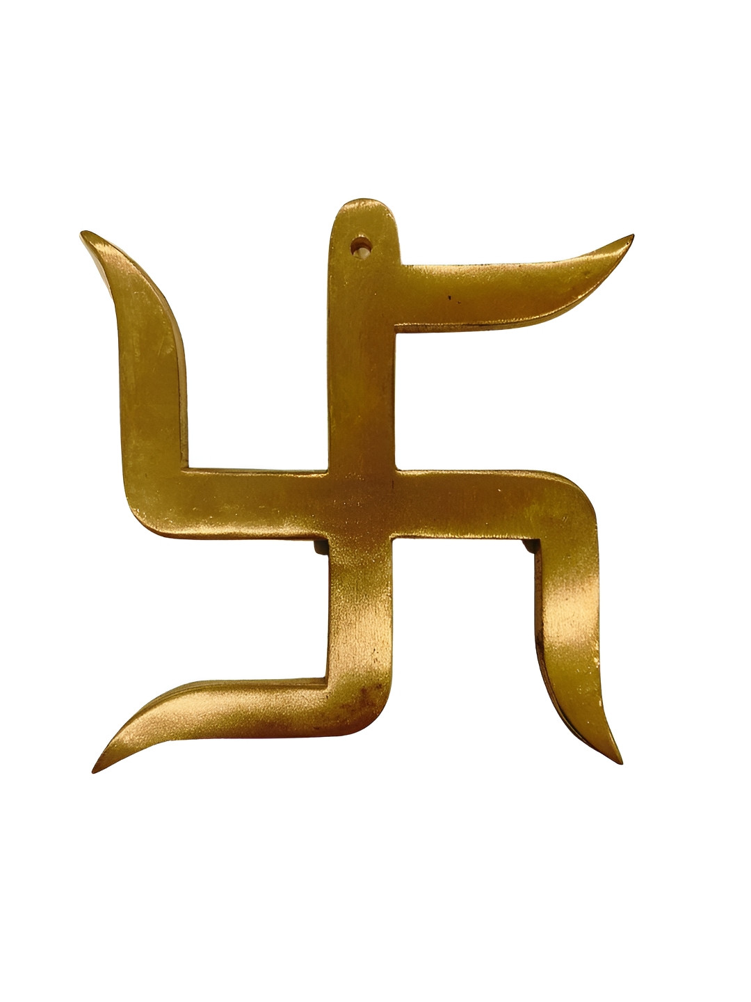 The Spiritual Living Swastik Copper Ethnic Motifs Antique Hall Spiritual Wall Decor-3.9In