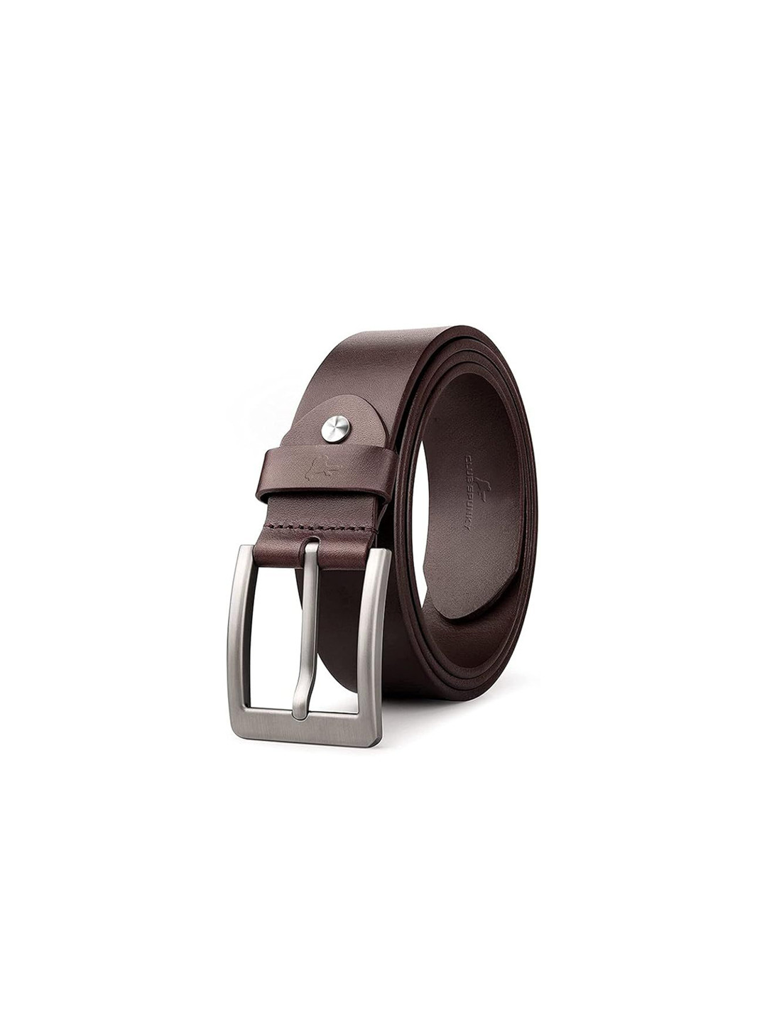 CLUB SPUNKY Men Wide Leather Formal Belt