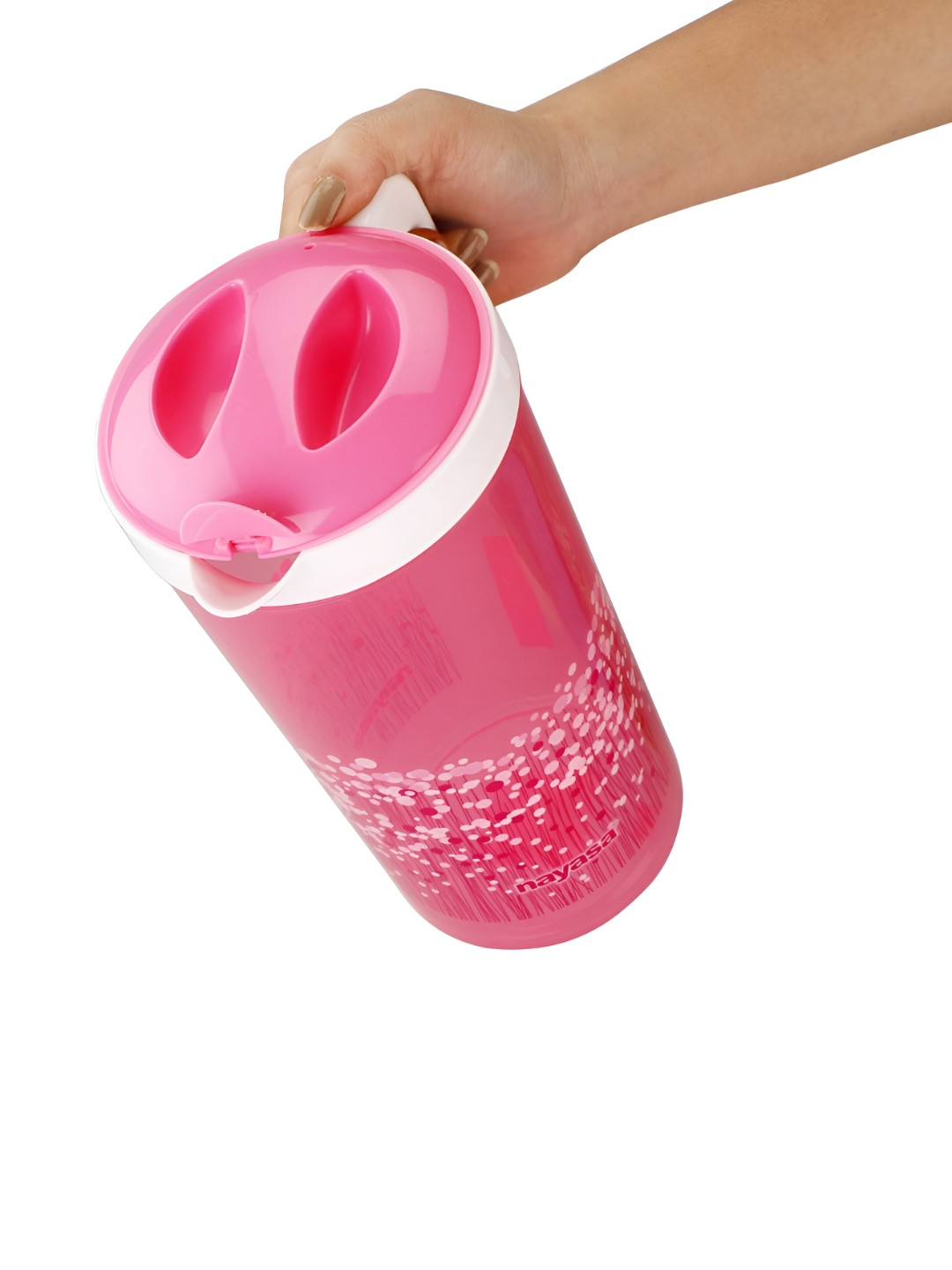Nayasa Lavender Pink Leakproof Twist Lid Water Jug- 2200 Ml