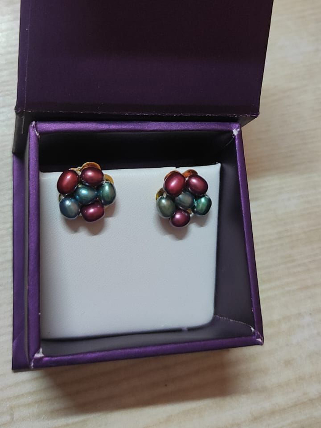 D.D Pearls Gold-Plated Pearls Beaded Circular Shaped Studs