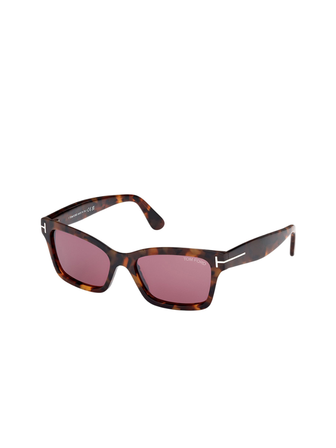 Tom Ford Men Rectangle Sunglasses with UV Protected Lens FT1085 54 52U