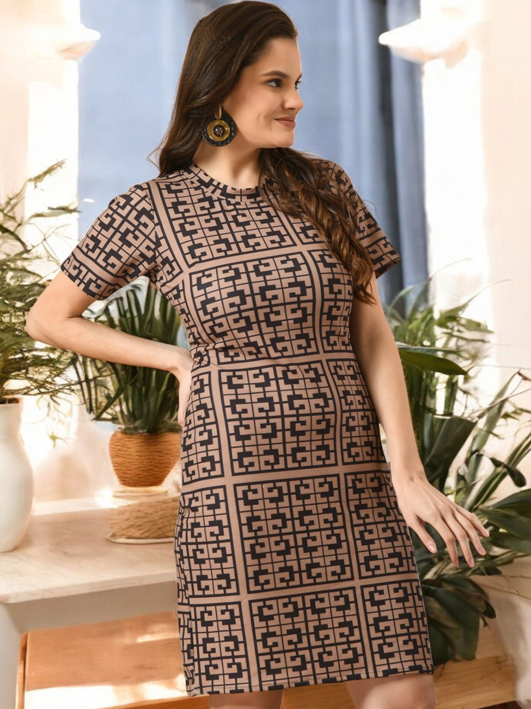 ZEUGEN Women Shift Dress