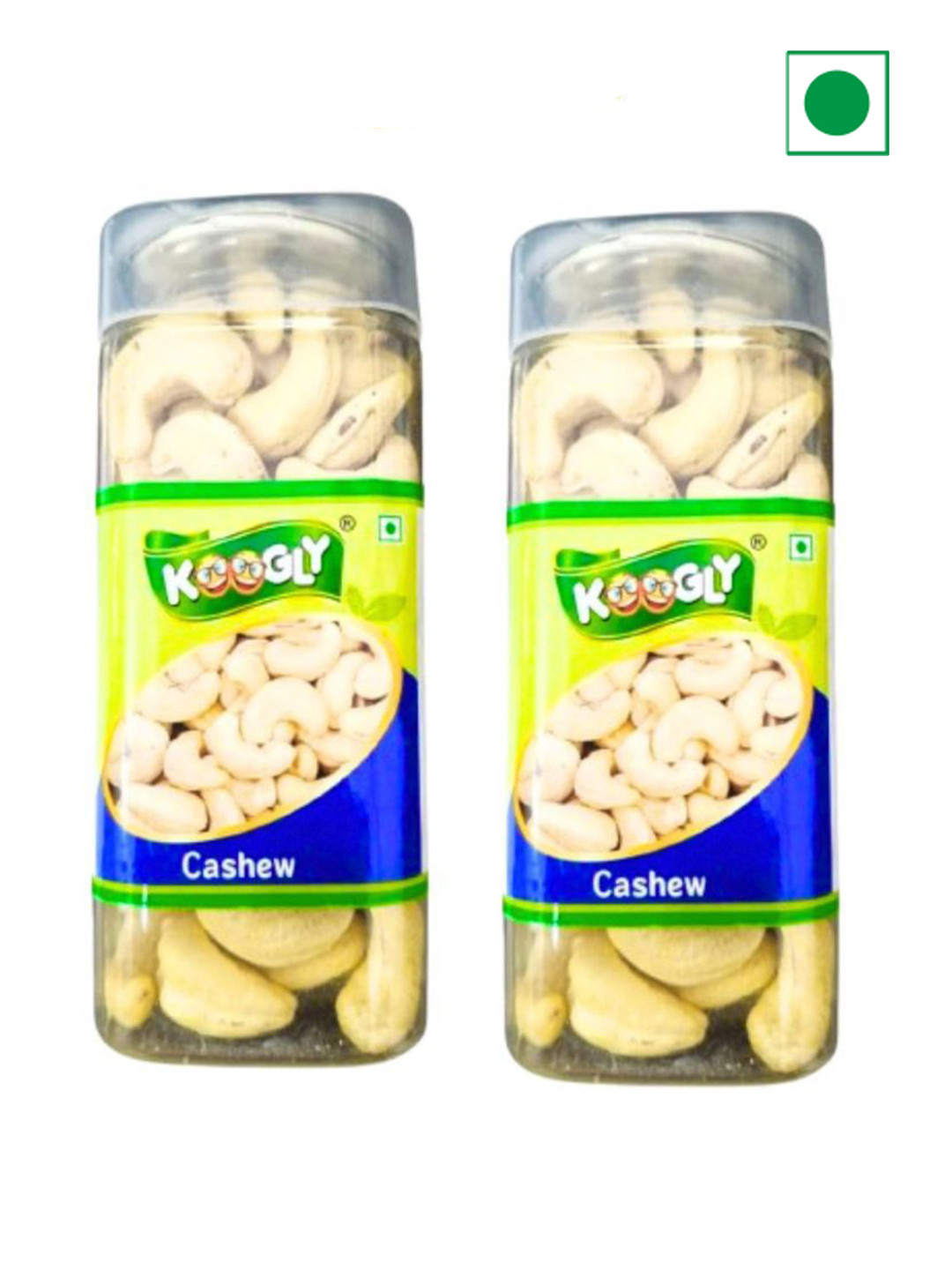 KOOGLY Pack Of 2 Premium Raw Cashews 320g