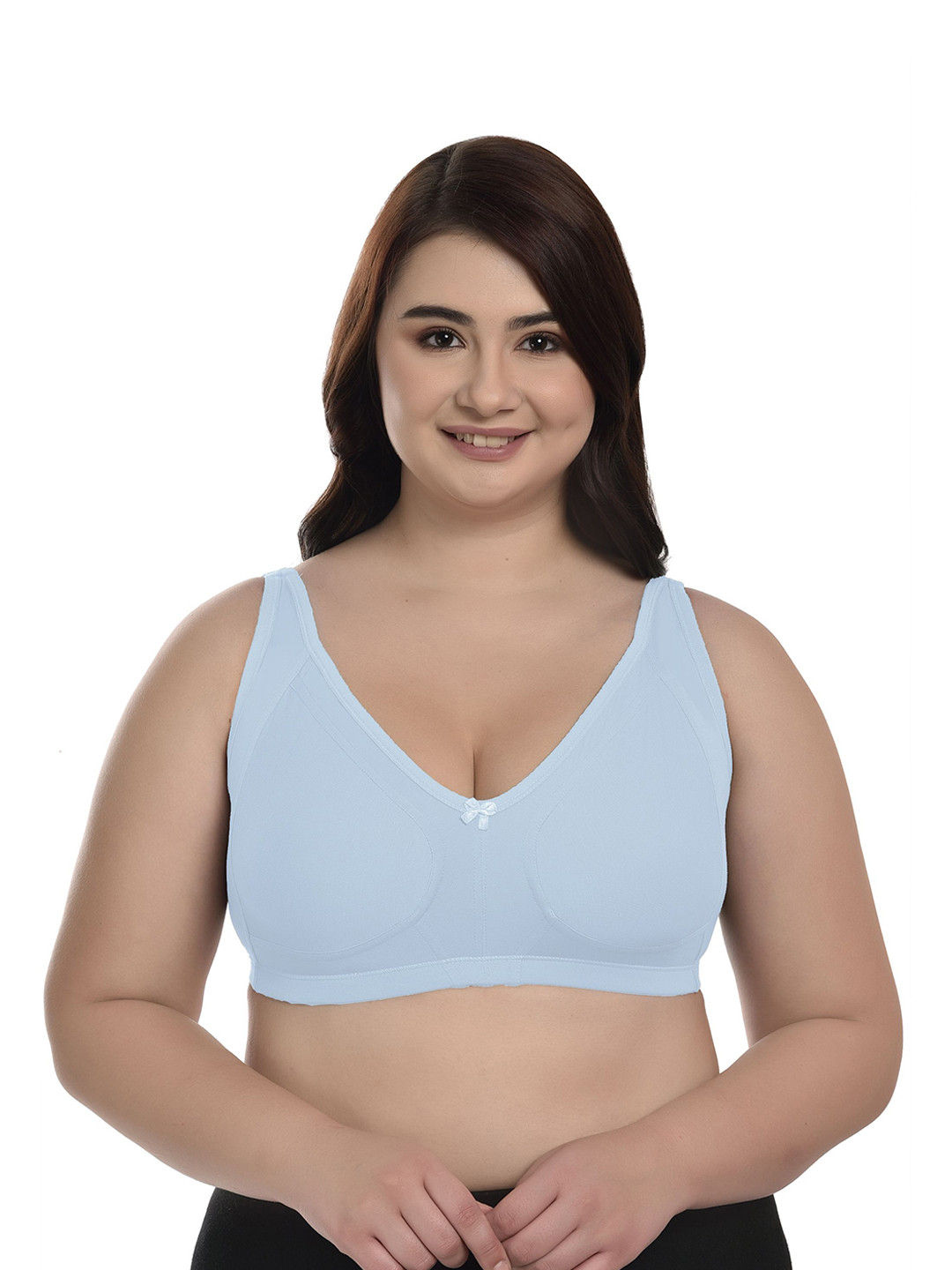 elina Full Coverage Non Padded Anti Microbial Non-Wired Minimizer Bra