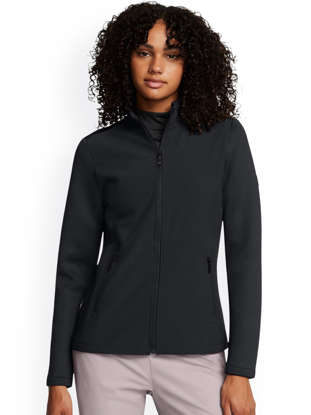 UNDER ARMOUR Women Drive Pro Solid Hybrid Full-Zip Jacket