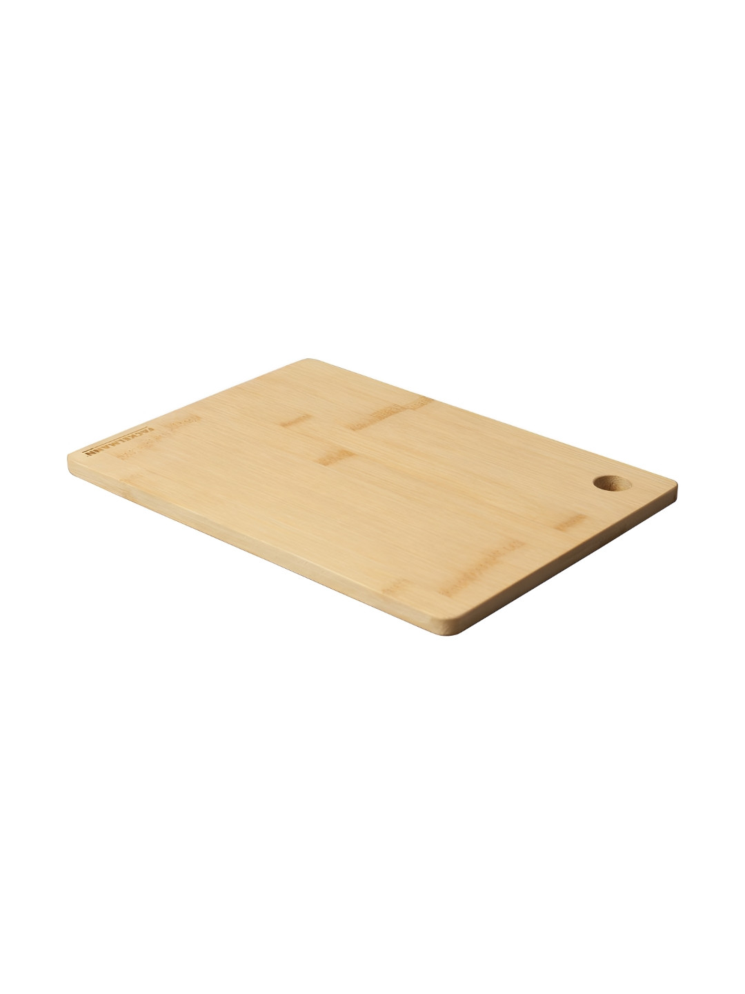 Fackelmann Brown 1 pc Anti-Mirobial Natural Bamboo Chopping Board 20x28 cm - Hanging Hole