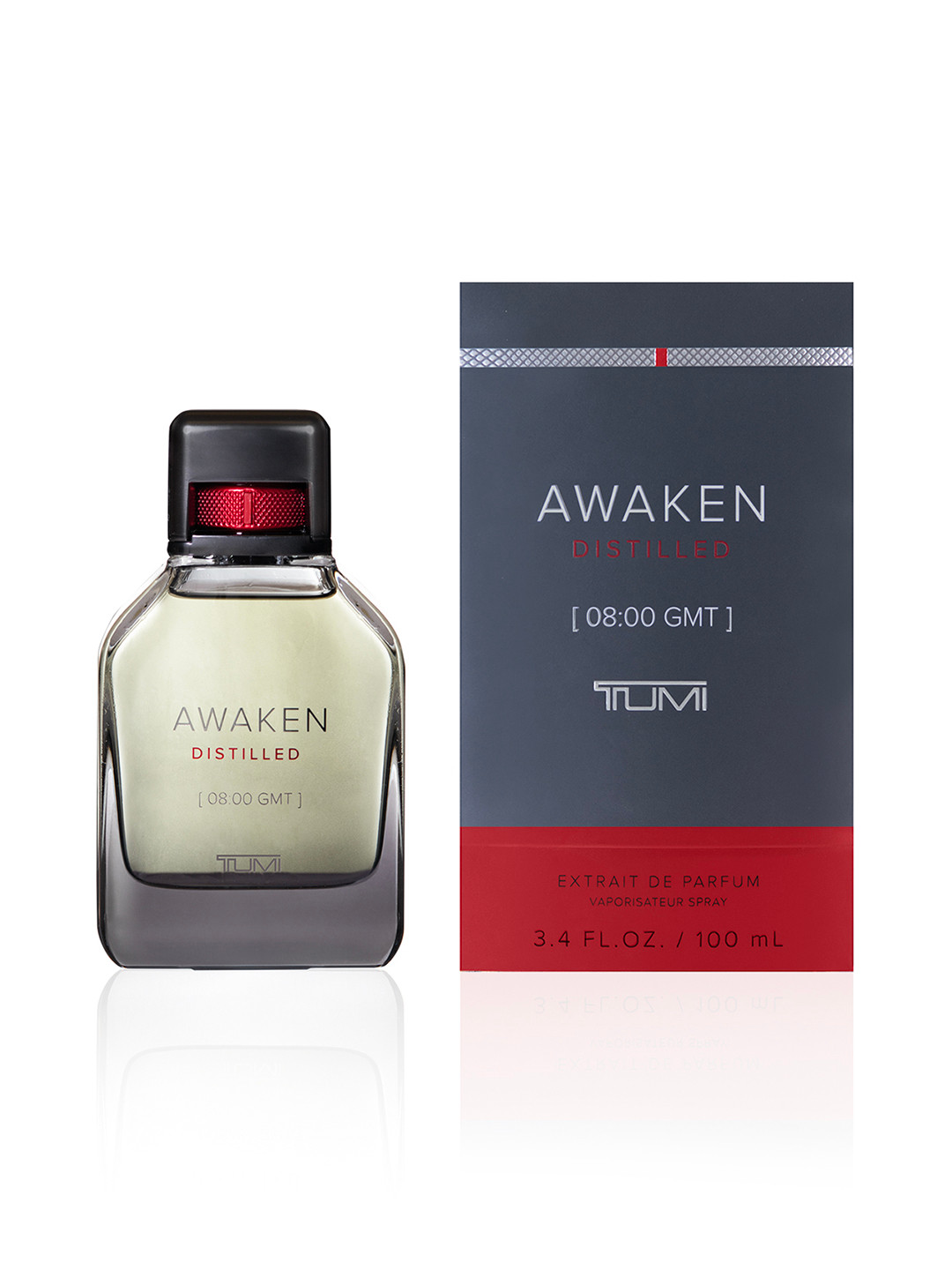 Tumi Men Awaken Distilled 08:00GMT Long Lasting Eau De Parfum - 100ml