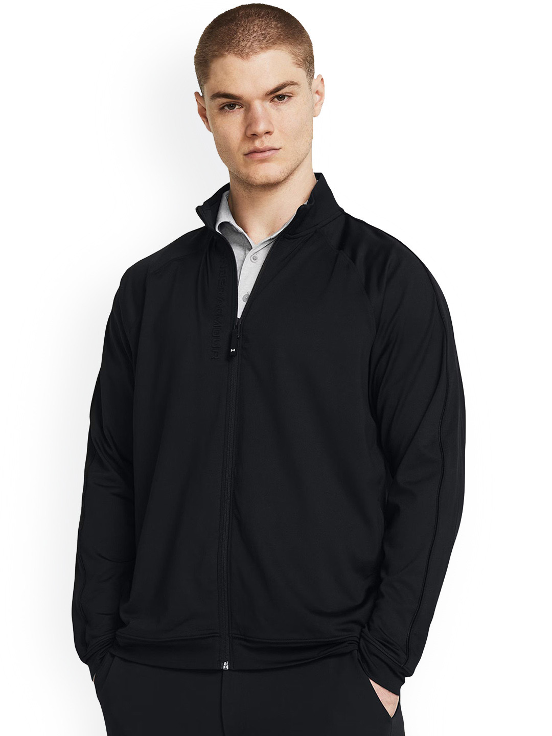 UNDER ARMOUR Men Storm Midlayer Solid Full Zip Jacket