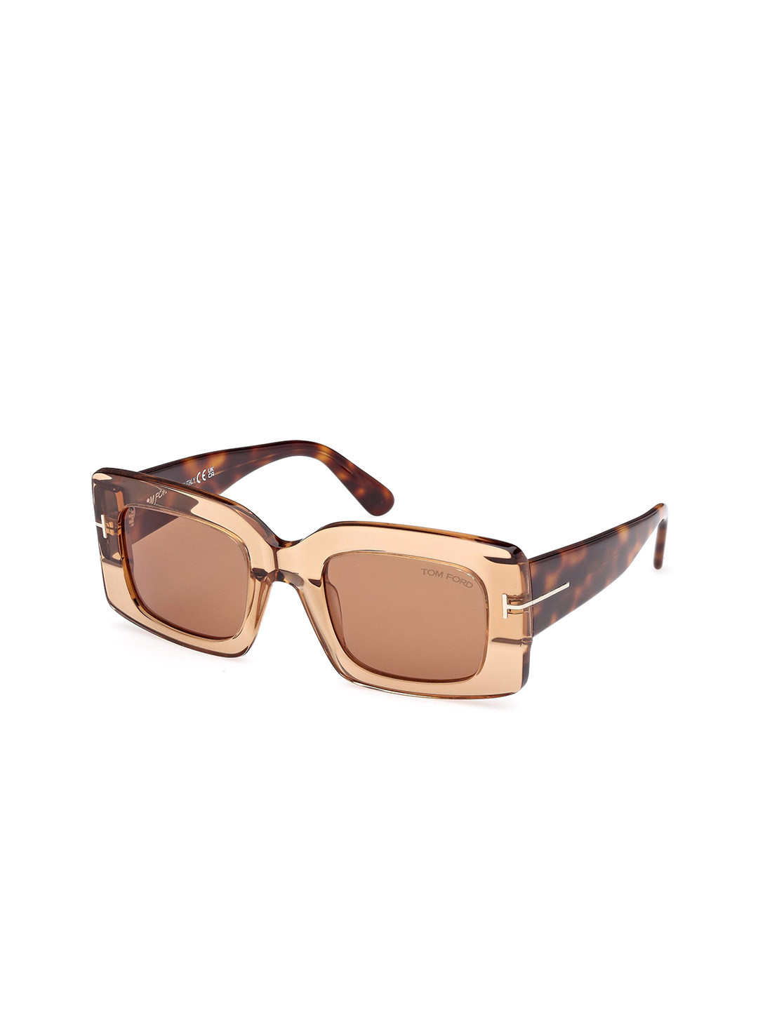 Tom Ford Women Brigitta Square Sunglasses with UV Protected Lens FT1188 50 45E