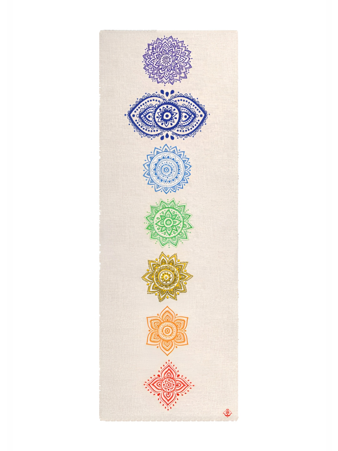 Shakti Warrior Chakra Hemp Yoga Mat