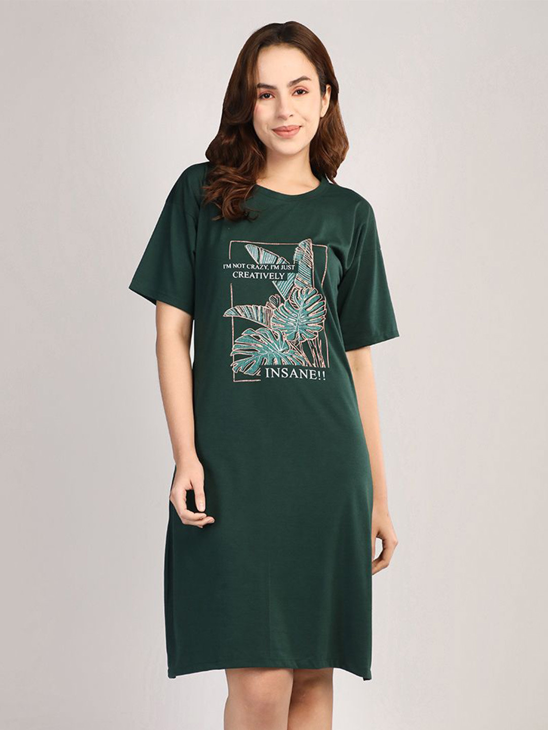 Duchess Women Printed Nightdress