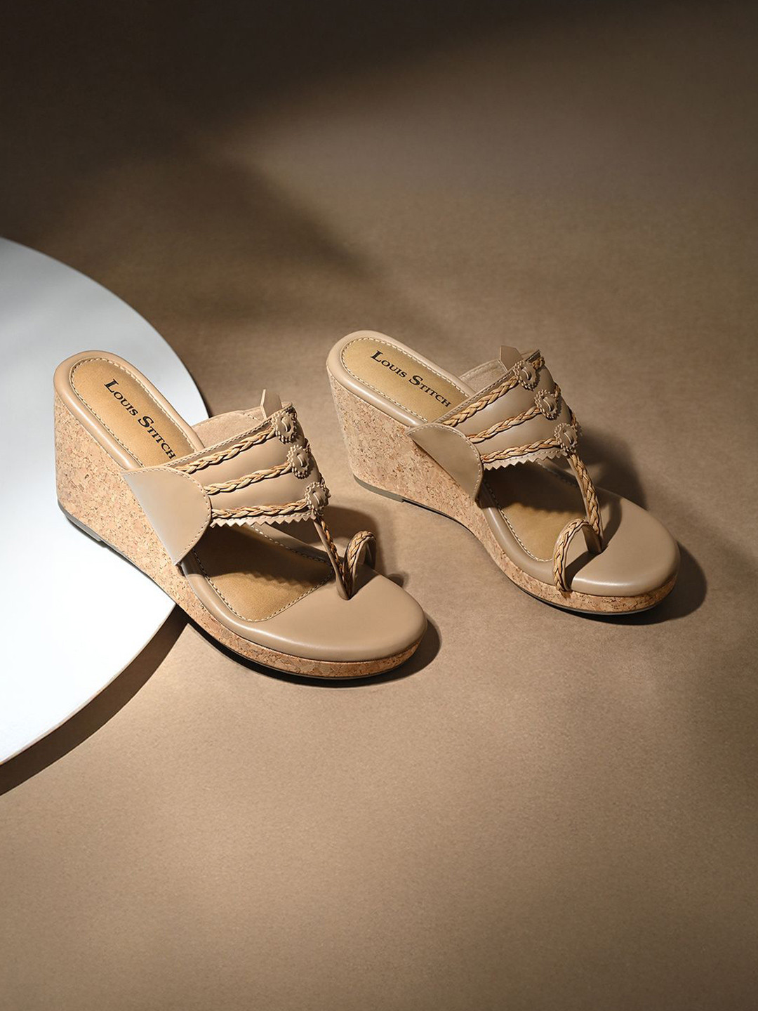 LOUIS STITCH Women Wedge Sandals