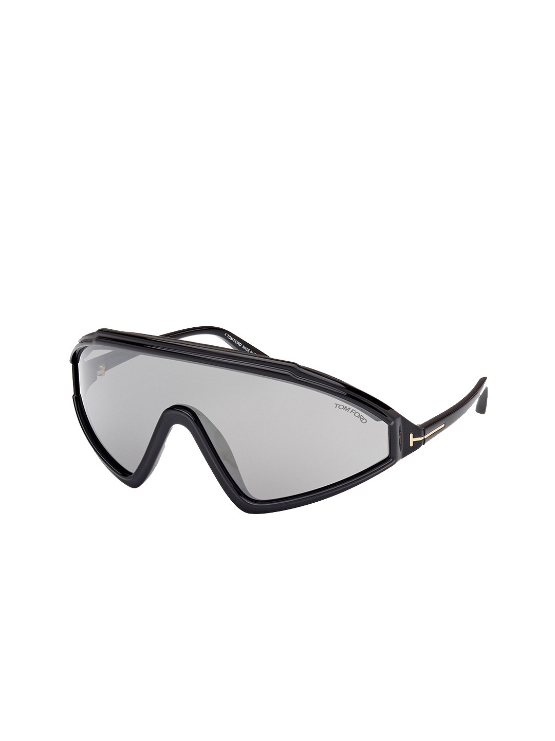 Tom Ford Men Shield Sunglasses with UV Protected Lens FT1121 00 01C