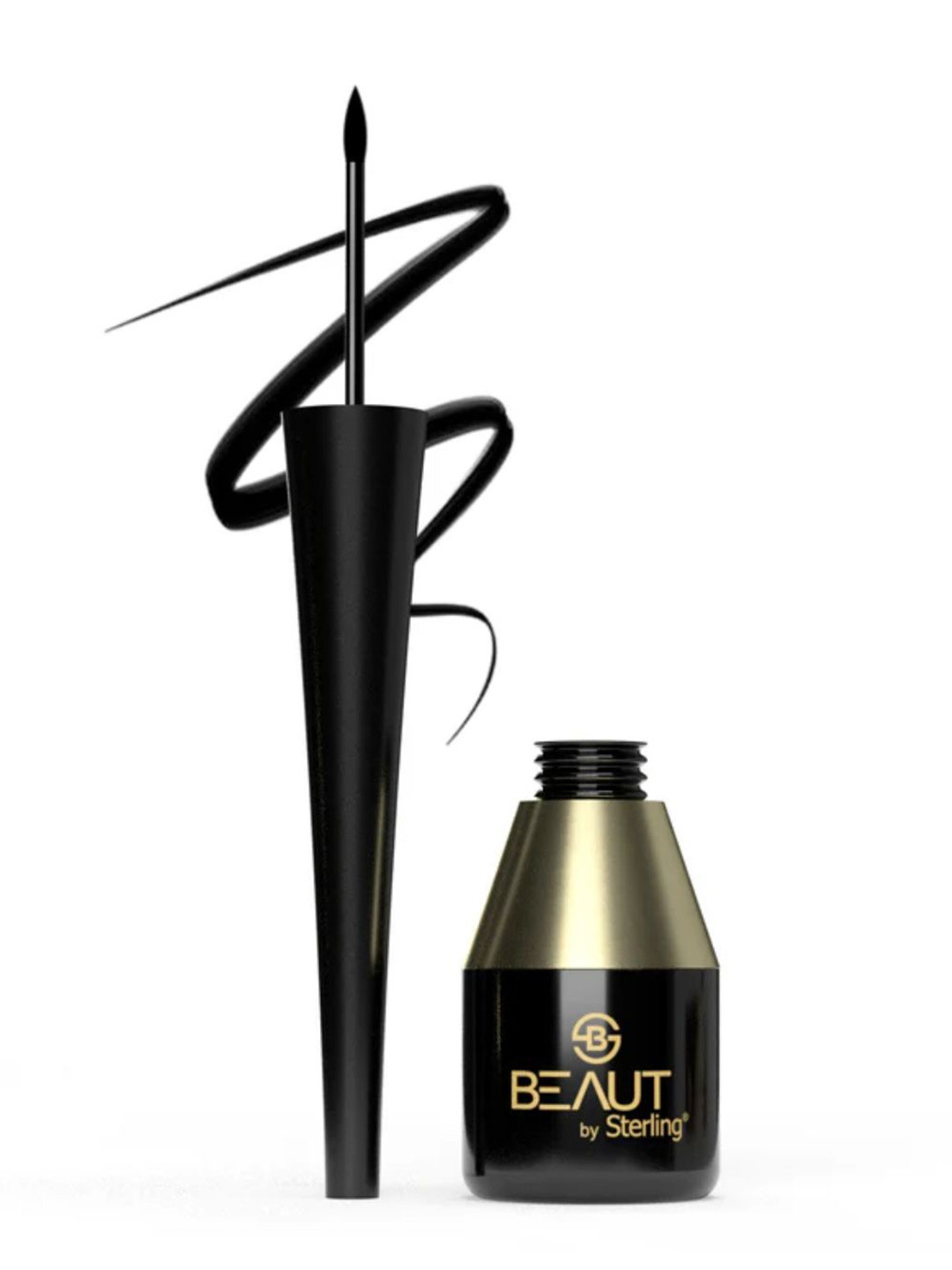 Beaut By Sterling Women Eyeliner Liquid Glossy Black Smudge Proof & Waterproof 7ml