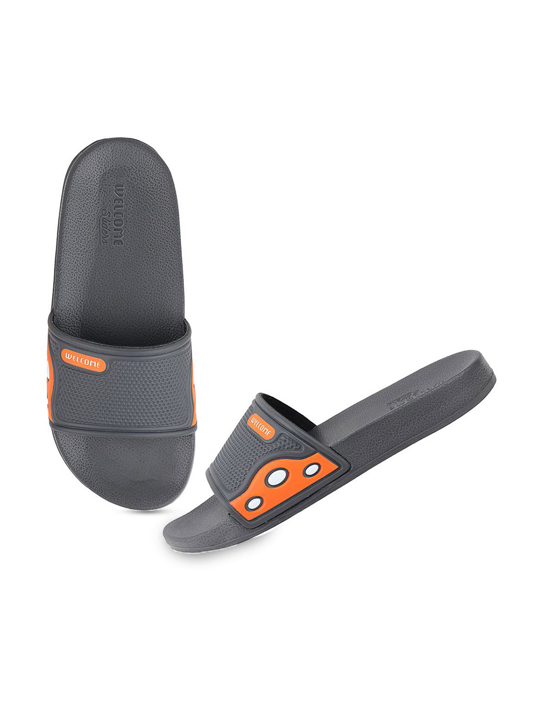 WELCOME Kids Lightweight & Comfortable Arch Support Durable Anti-Skid Sliders