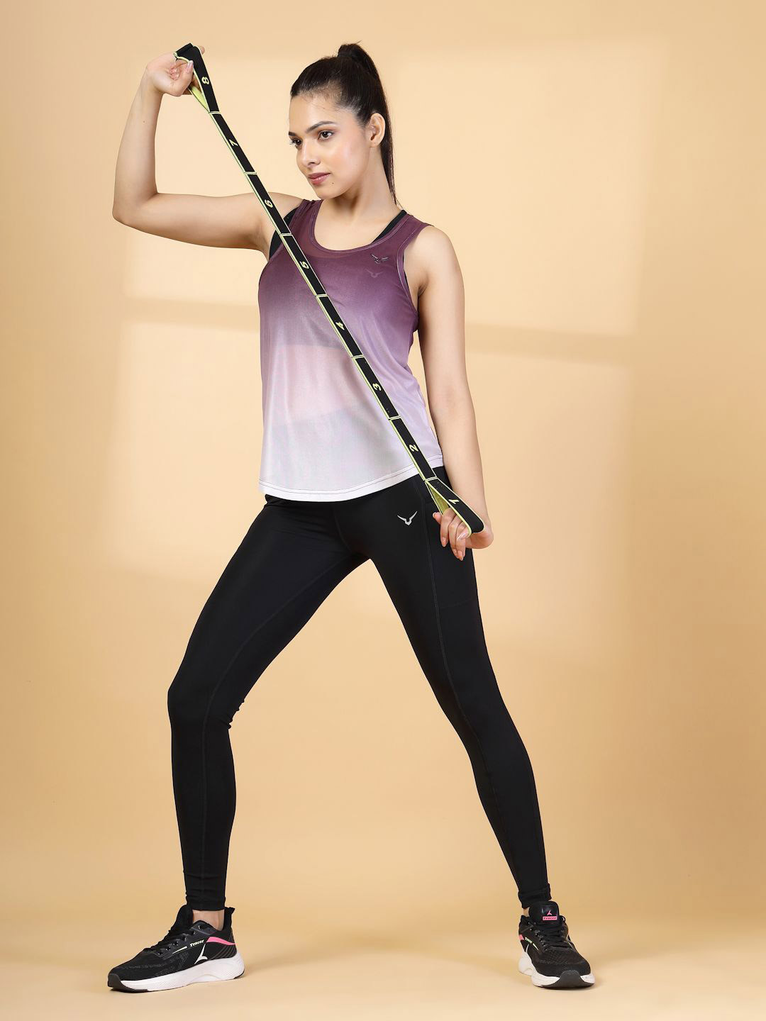 Invincible Women Yoga Mesh Tank Top