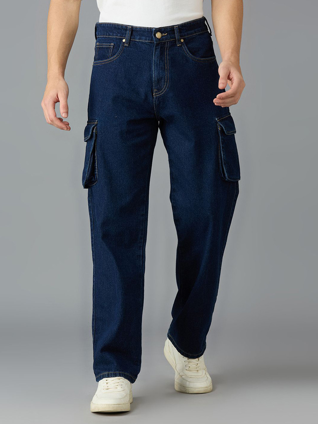 HangerLoop Men Straight Fit Light Fade Jeans