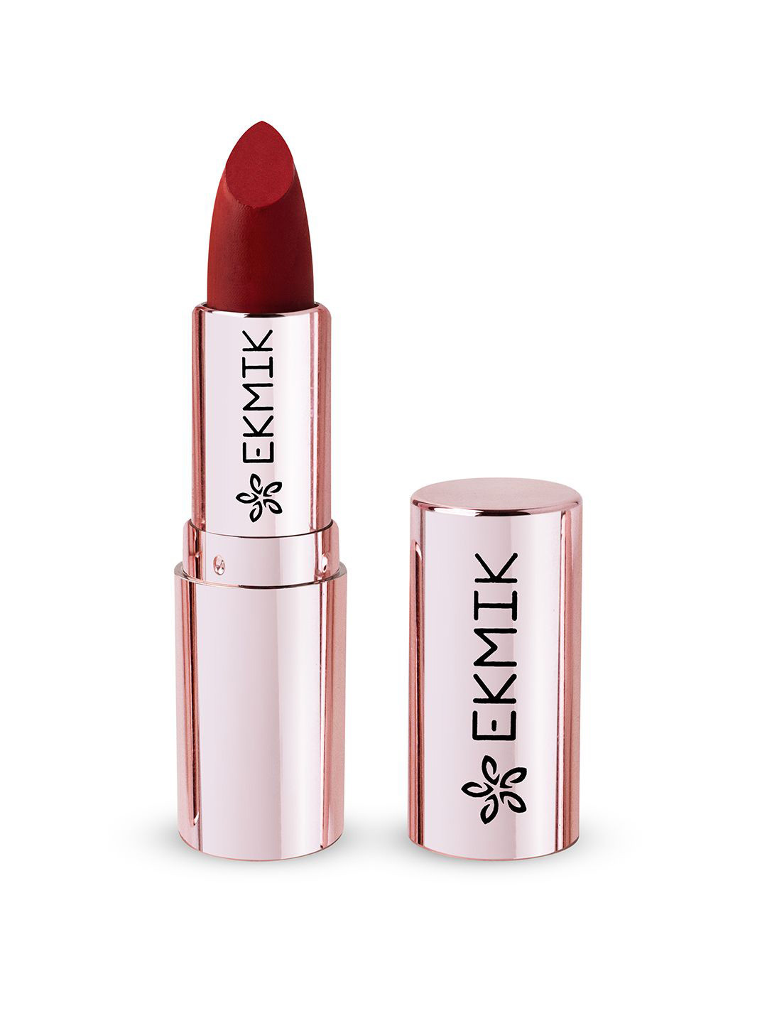 Ekmik Comfy Lips Creme Matte Lipstick With Vitamin E  - 4 g Scarlet Maroon