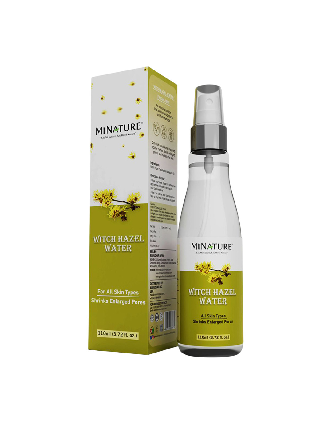 MINATURE Witch Hazel Water - 110 ml