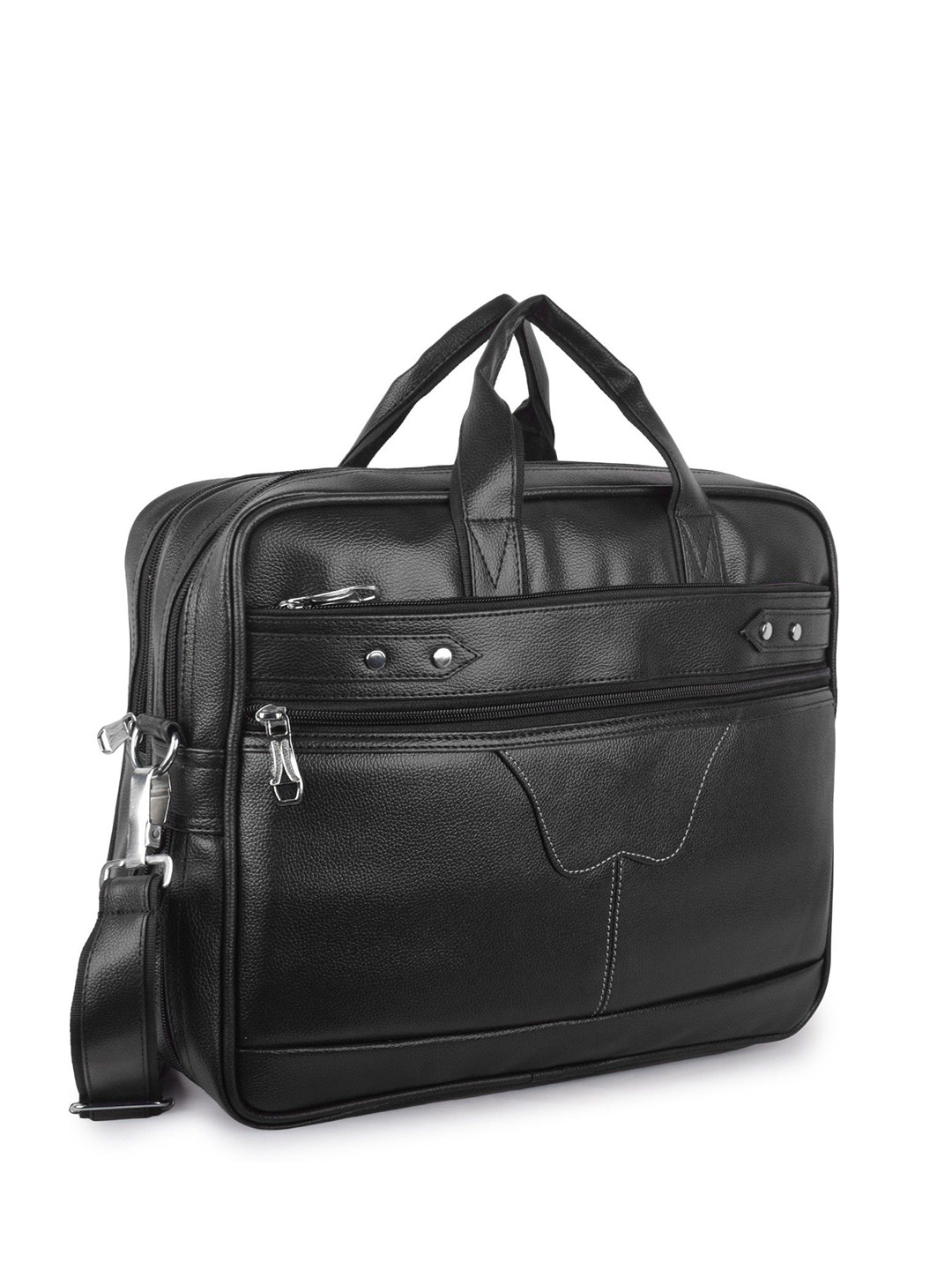 ICHIEF Men Textured Messenger Bag