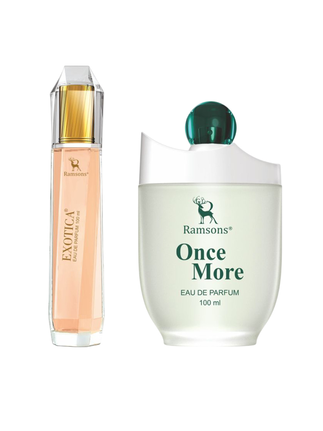 Ramsons Set Of 2 Exotica Eau De Parfum & Once More Eau De Parfum - 100 ml Each