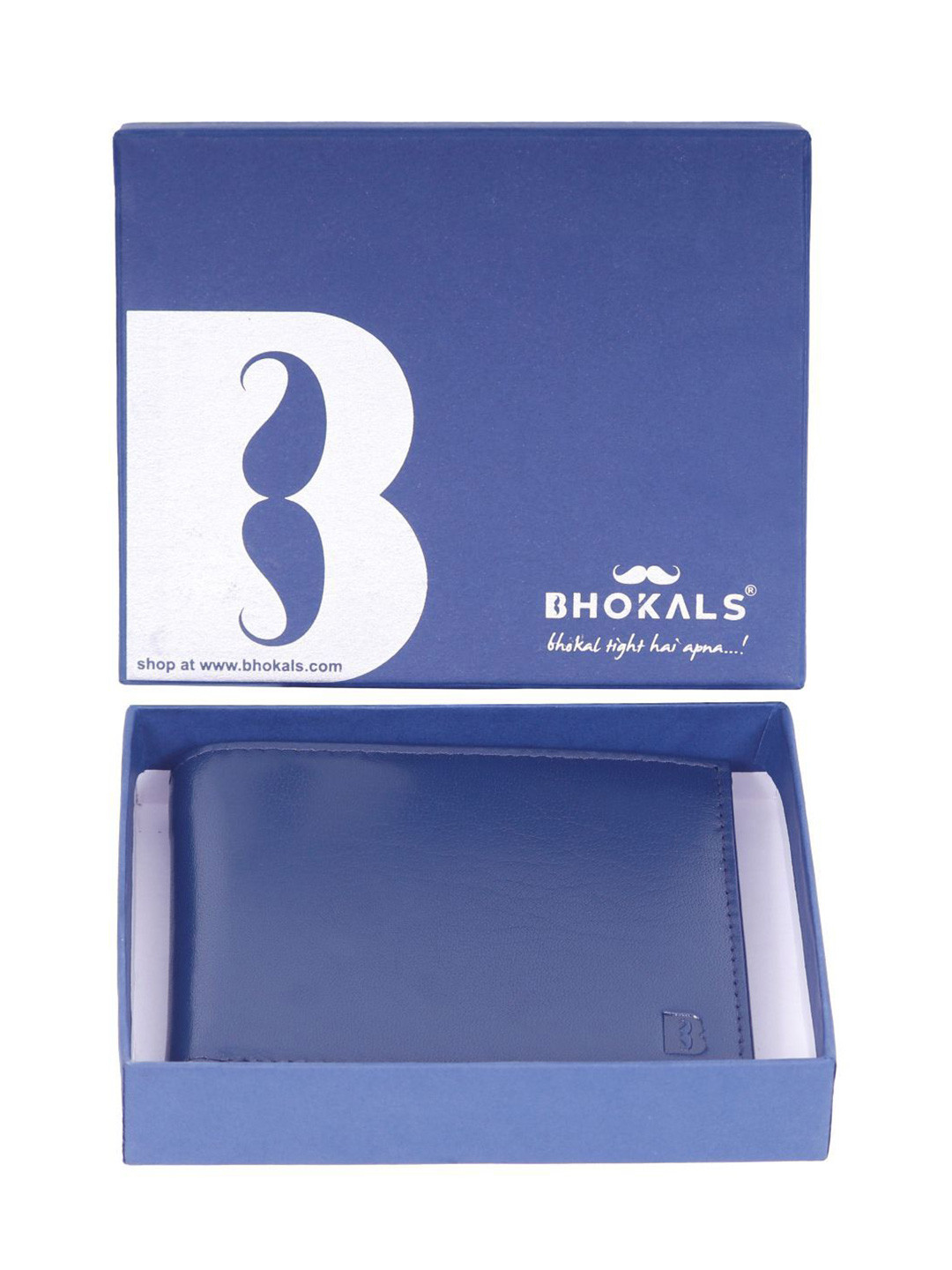 BHOKALS Men Leather Two Fold Wallet