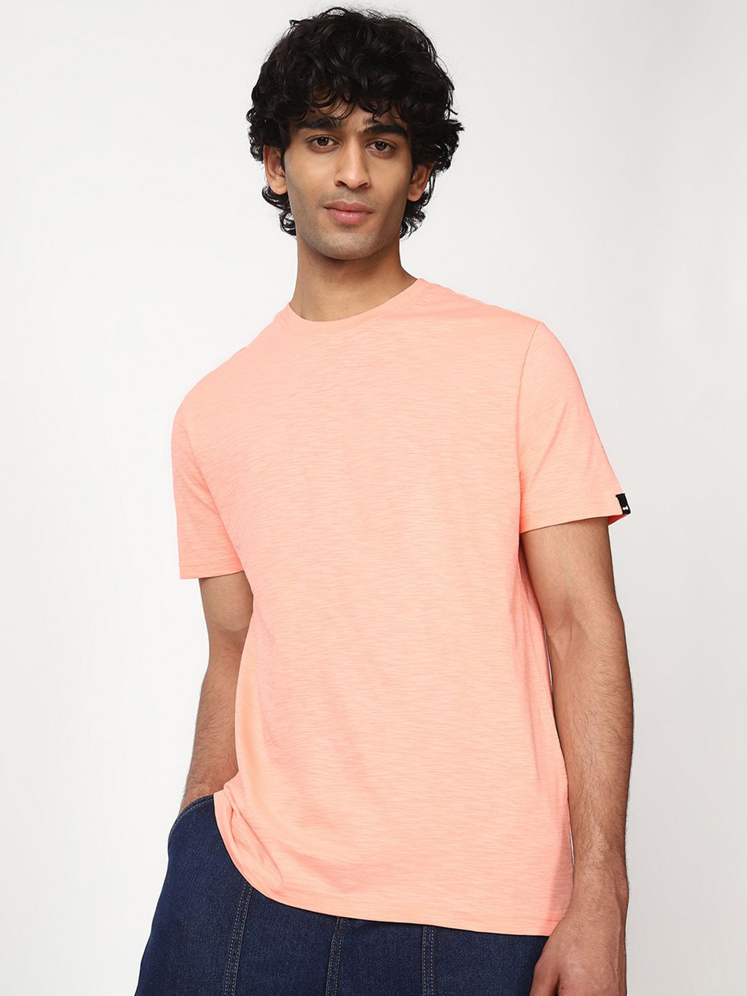 Bewakoof AIR Men Orange 1.0 T-shirt