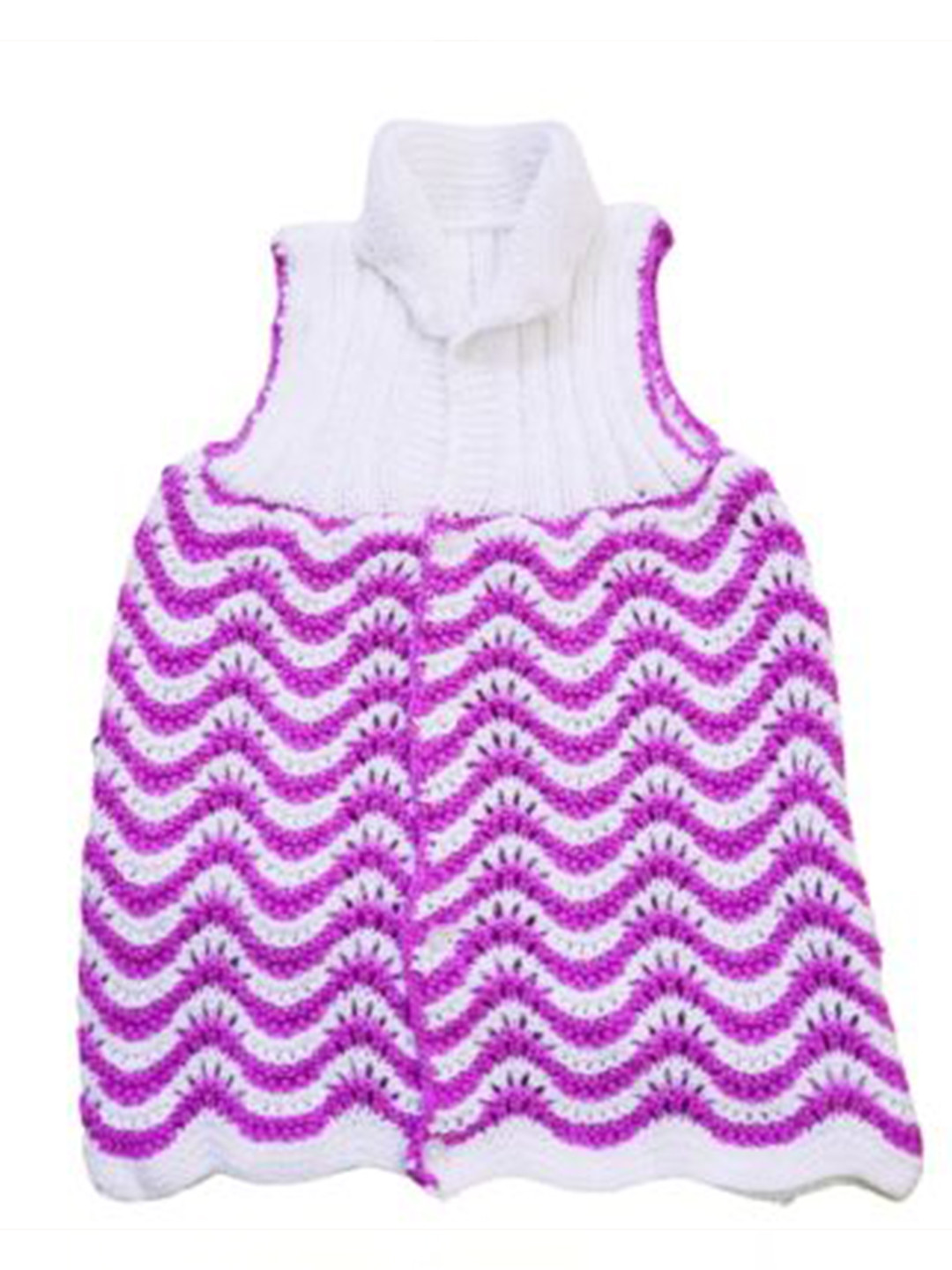 LITTLE CROCHE CREATIONS Girls Floral Printed A-Line Dress