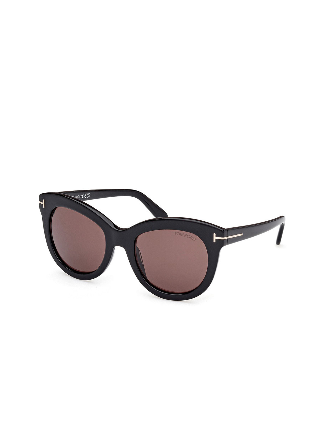 Tom Ford Men Cateye Sunglasses with UV Protected Lens FT1189 53 01E