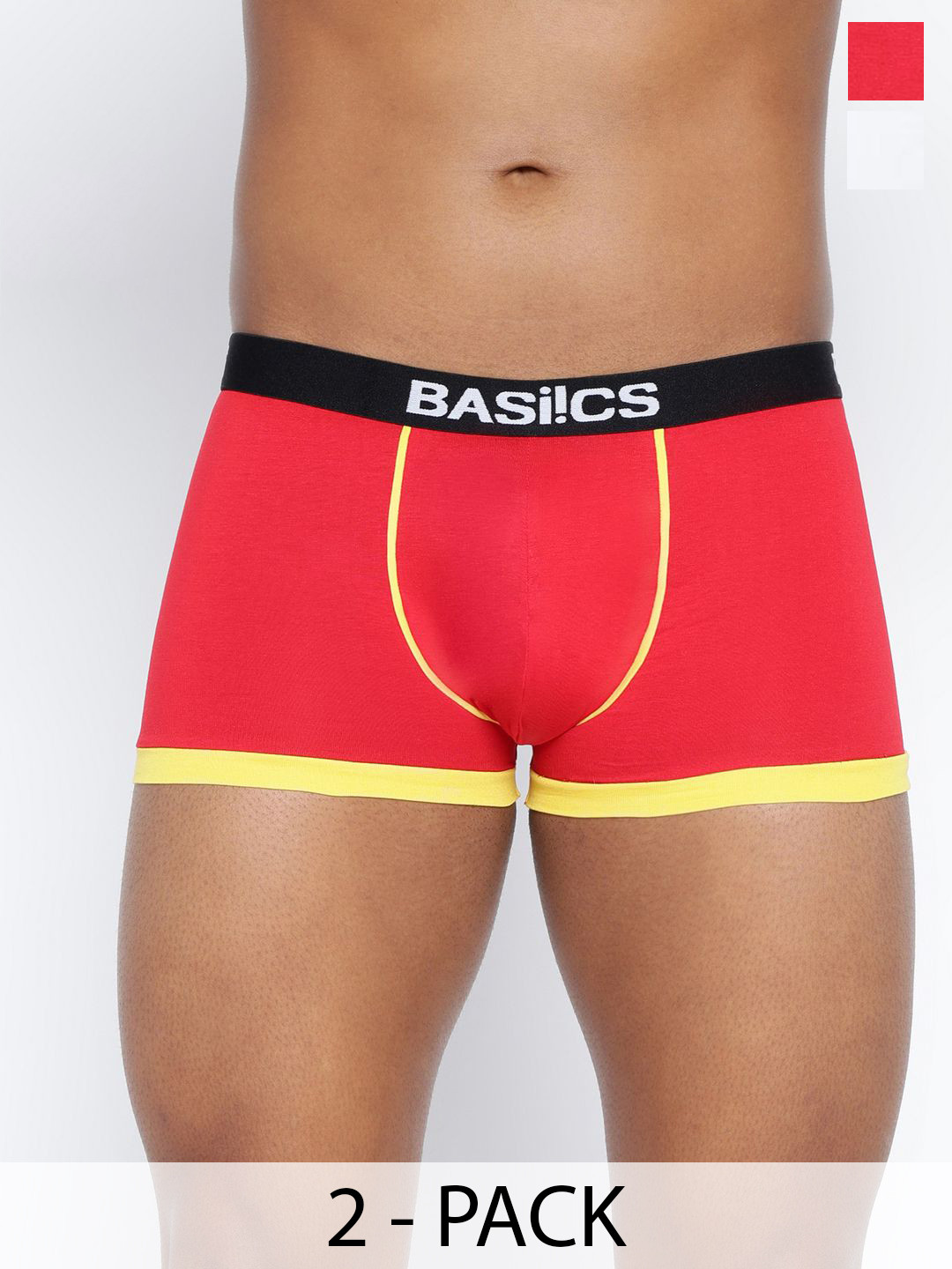 BASIICS by La Intimo Pack Of 2 Short Trunks IBCSTR020B035