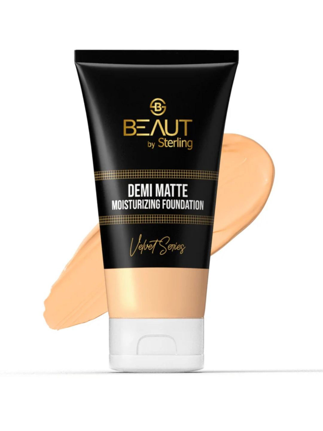 Beaut By Sterling Women Foundation Light Glow Demi Matte Full Coverage & Hydrating 30ml