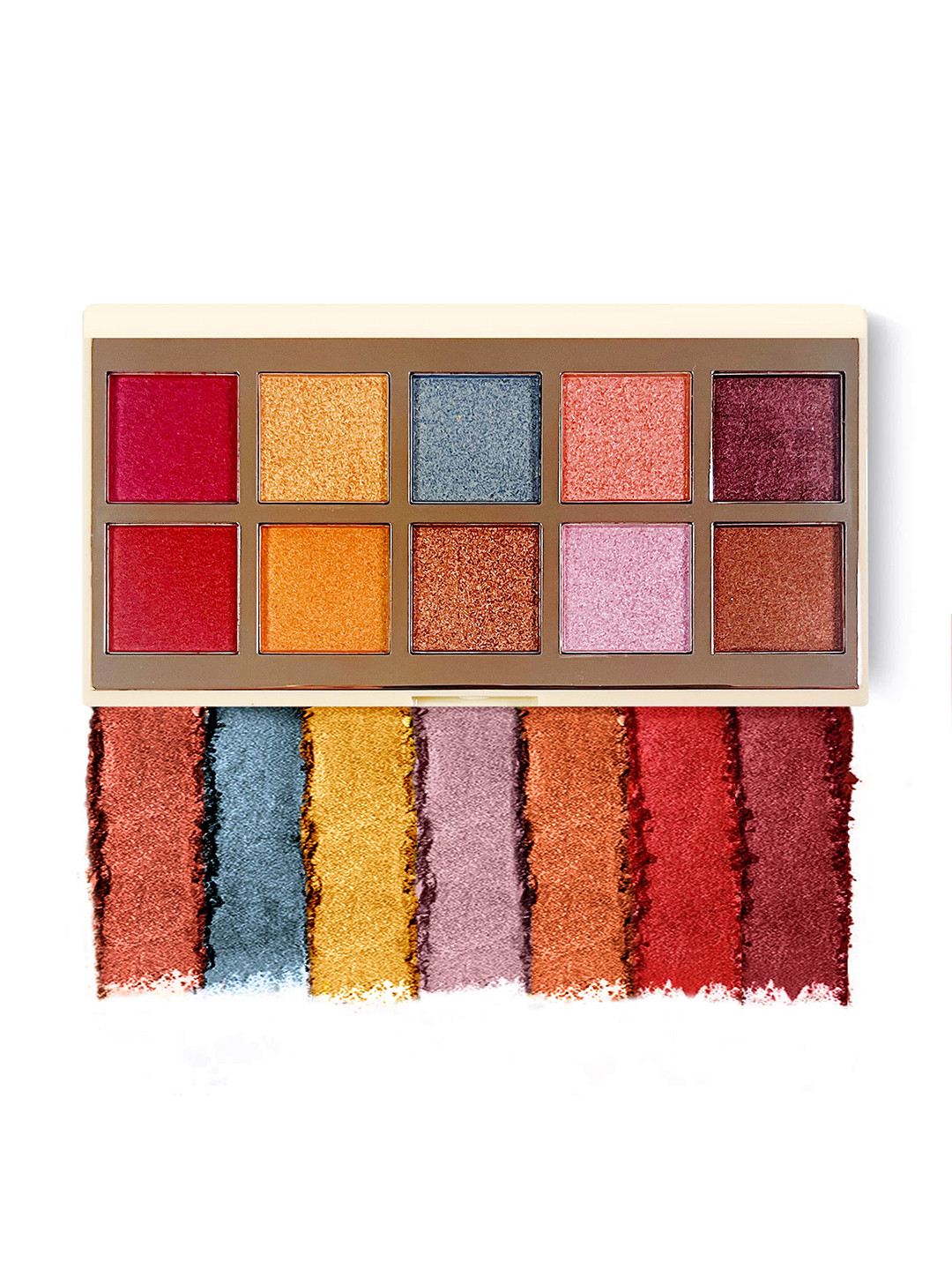 JUSTGOLD Master Professional 10 Color Eyeshadow Palette 120g - Shade 02