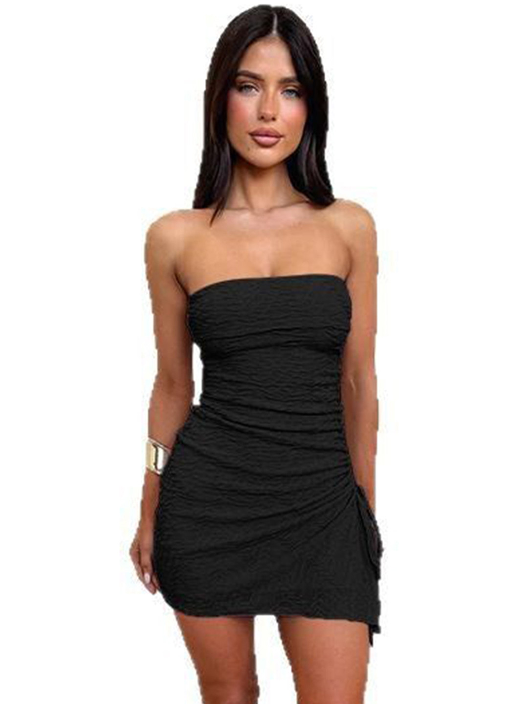 Outzidr Women Bodycon Mini Tube Dress