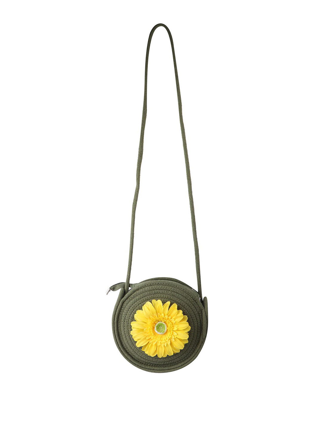 LADY QUINTON Women Floral Textured Structured Sling Bag