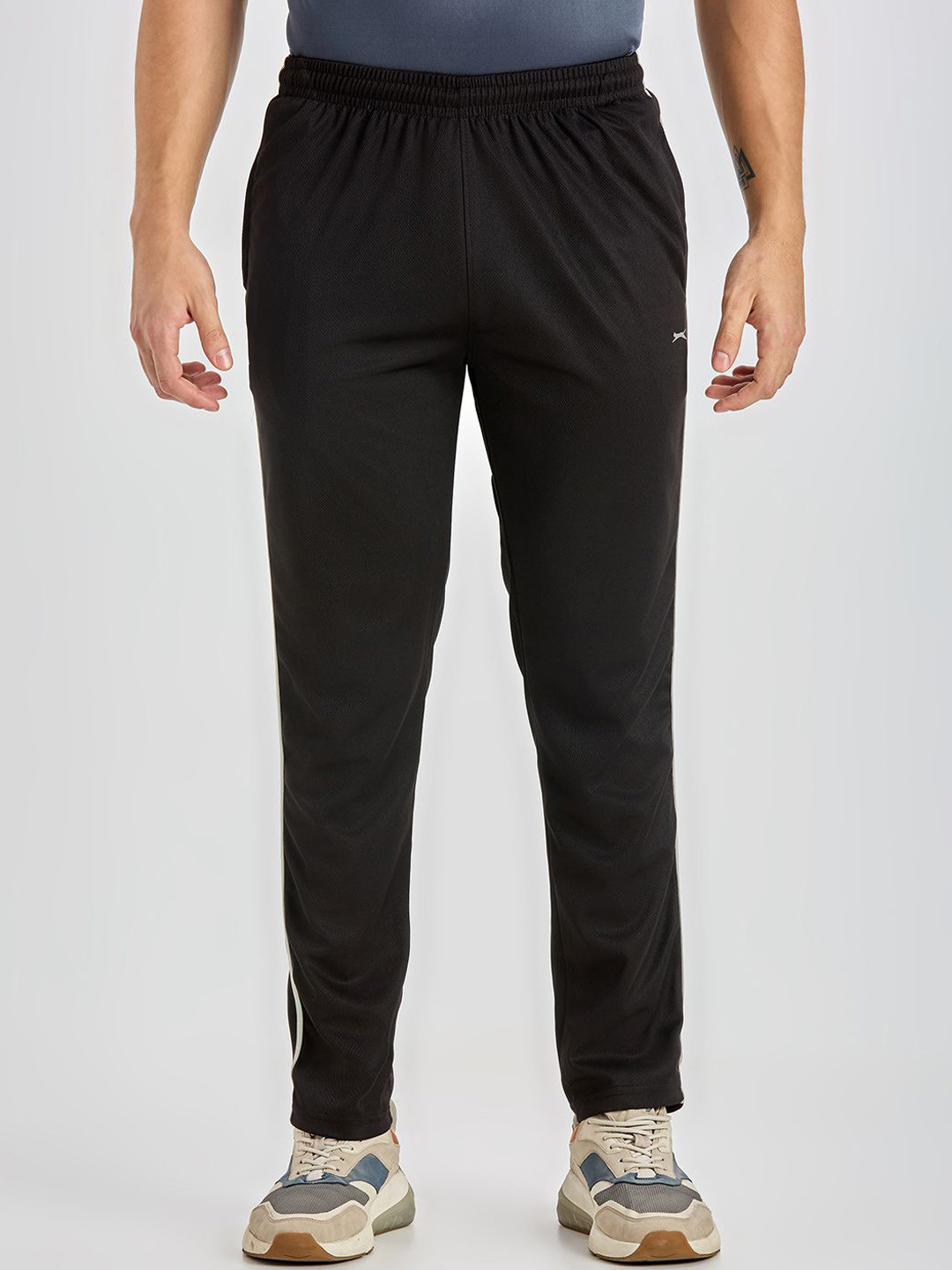 Black Panther Men Mid Rise Regular Fit Track Pants