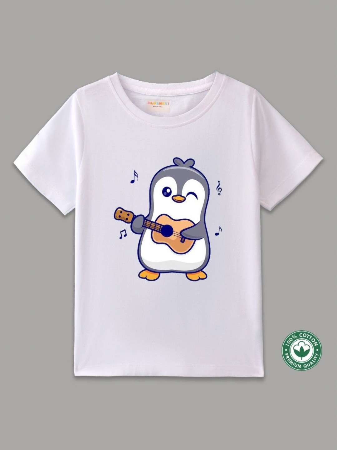 BLUSHES Kids Graphic Printed Round Neck Cotton T-shirt