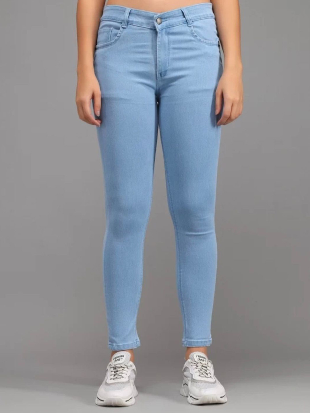 SKYGLORY Women Slim Fit High-Rise Stretchable Jeans